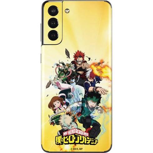 My Hero Academia Hero Team Season 4 Galaxy S21 Plus 5G Skin